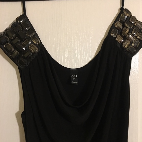 Windsor Black Embellished / Studded Dress - Picture 2 of 3